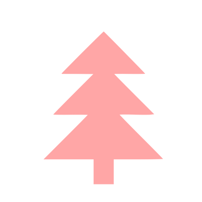 Pine Tree Logo #ffa6a6