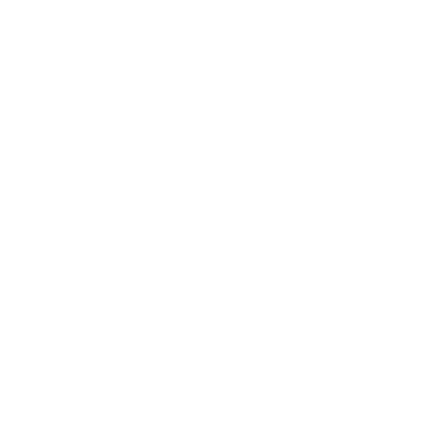 Triple Chevron Pine Tree Logo #ffffff