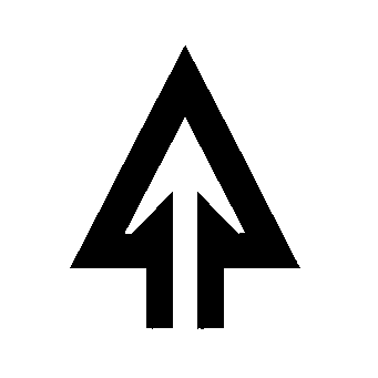 Pine Tree Arrow Logo