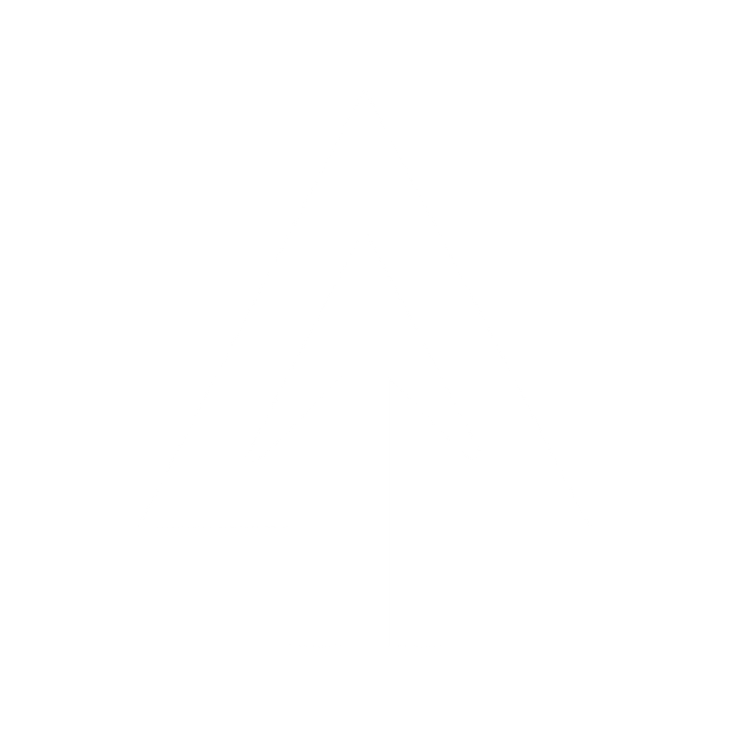 Pine Tree Arrow Logo #ffffff