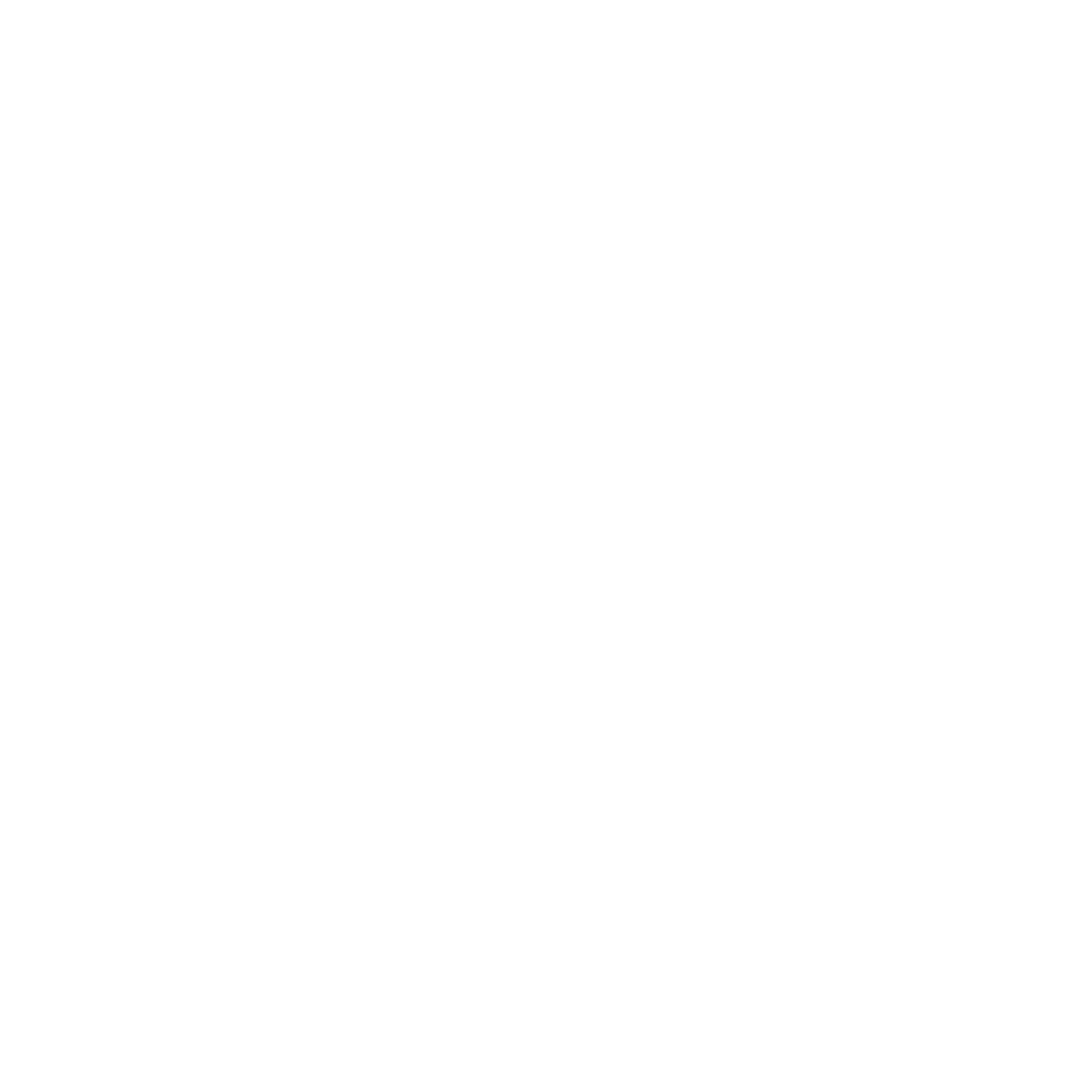 Monoline Palm Tree Logo #ffffff