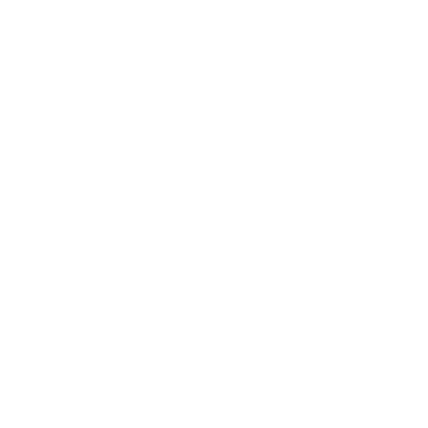 Monoline Palm Tree Logo #ffffff