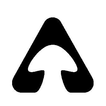 Mushroom Negative Space Logo