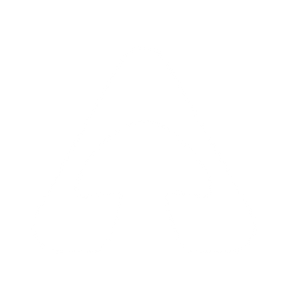 Mushroom Negative Space Logo #ffffff