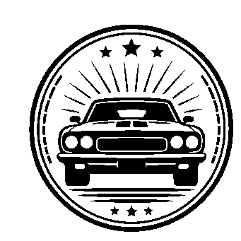 Muscle Car Badge Logo