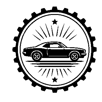 Muscle Car Badge Logo