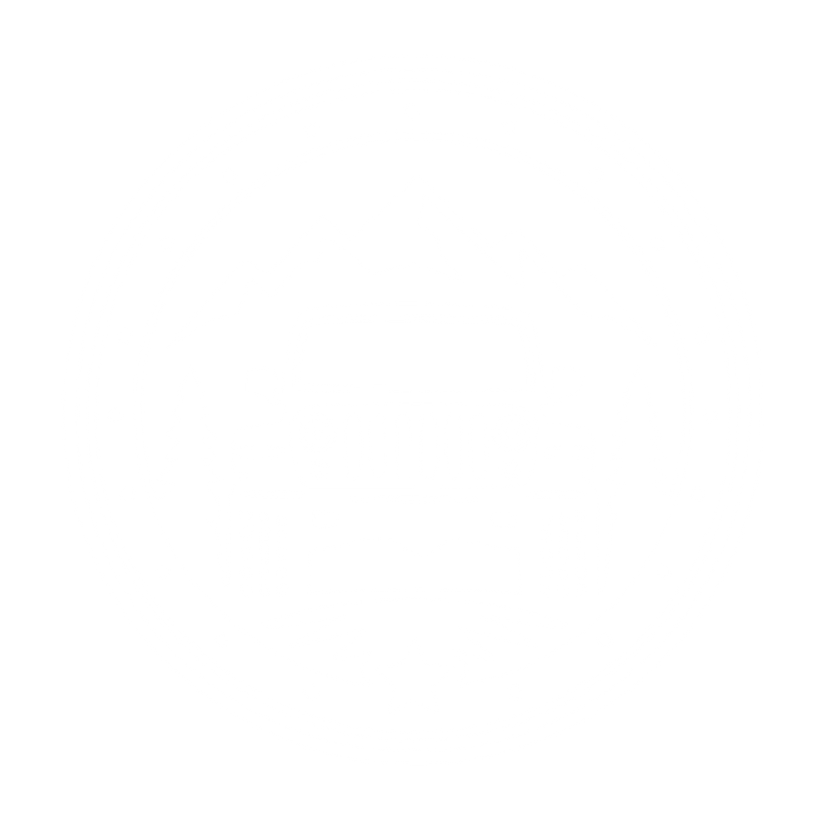 Off-Road Jeep Badge Logo #ffffff