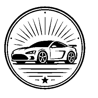 Sports Car Badge Logo