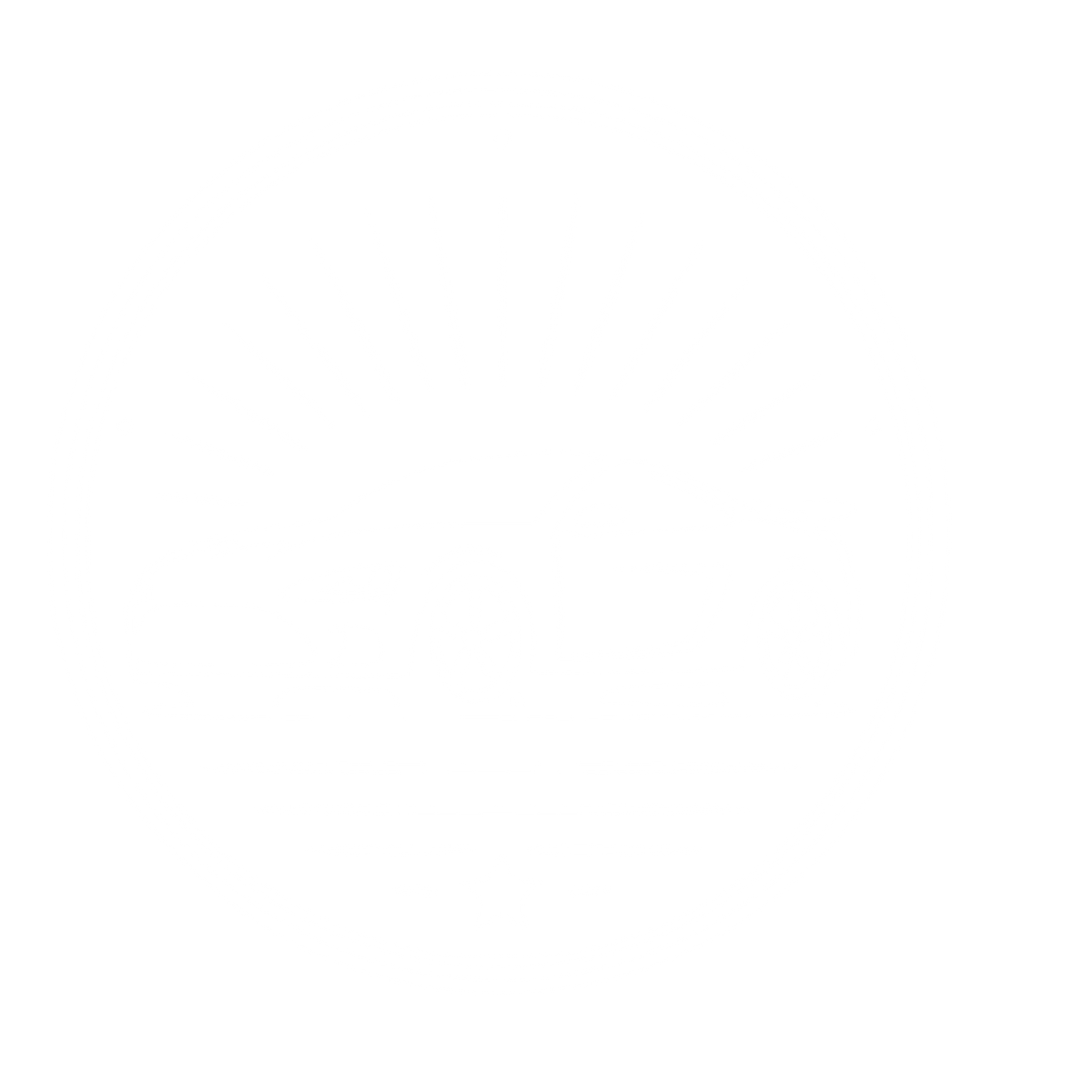 Sports Car Badge Logo #ffffff