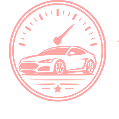 Car Speedometer Badge Logo #ffa6a6