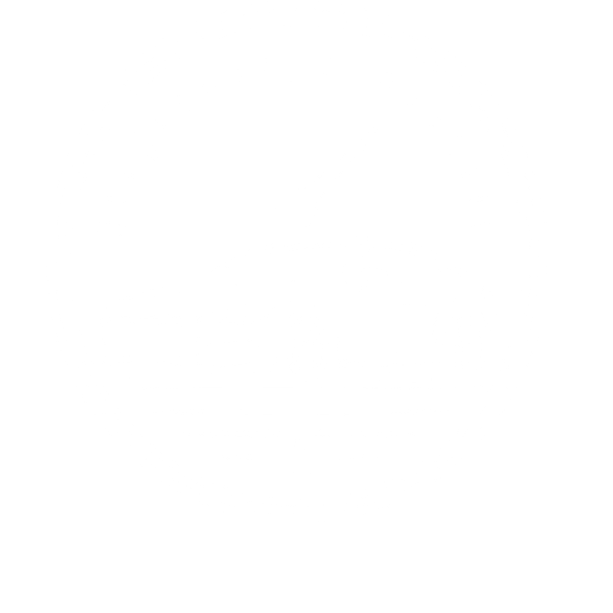 Car Speedometer Badge Logo #ffffff