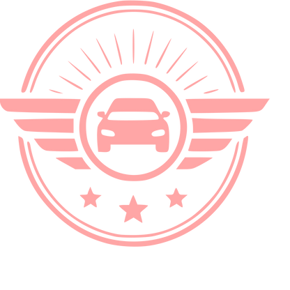 Car Badge Wings Logo #ffa6a6