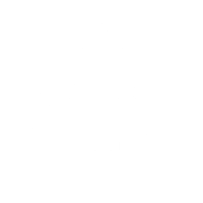 Bauhaus Jet Plane Logo #ffffff