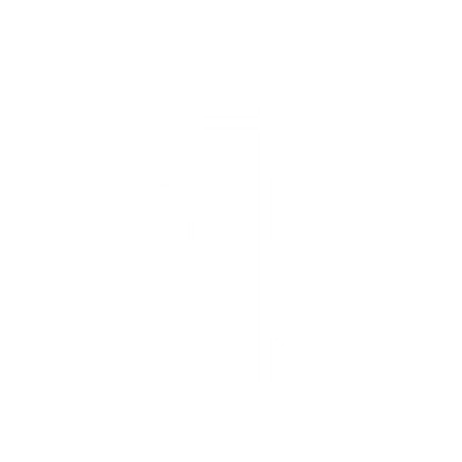 Bauhaus Airplane Logo #ffffff