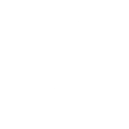 Bauhaus Airplane Globe Logo #ffffff