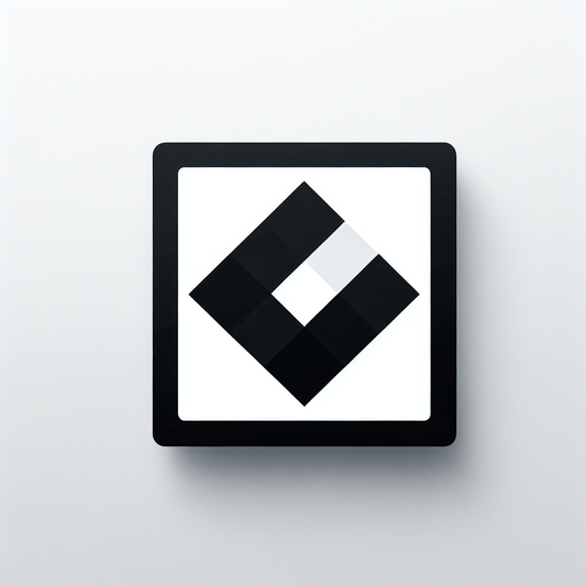 Diamond Rhombus Mosaic Logo