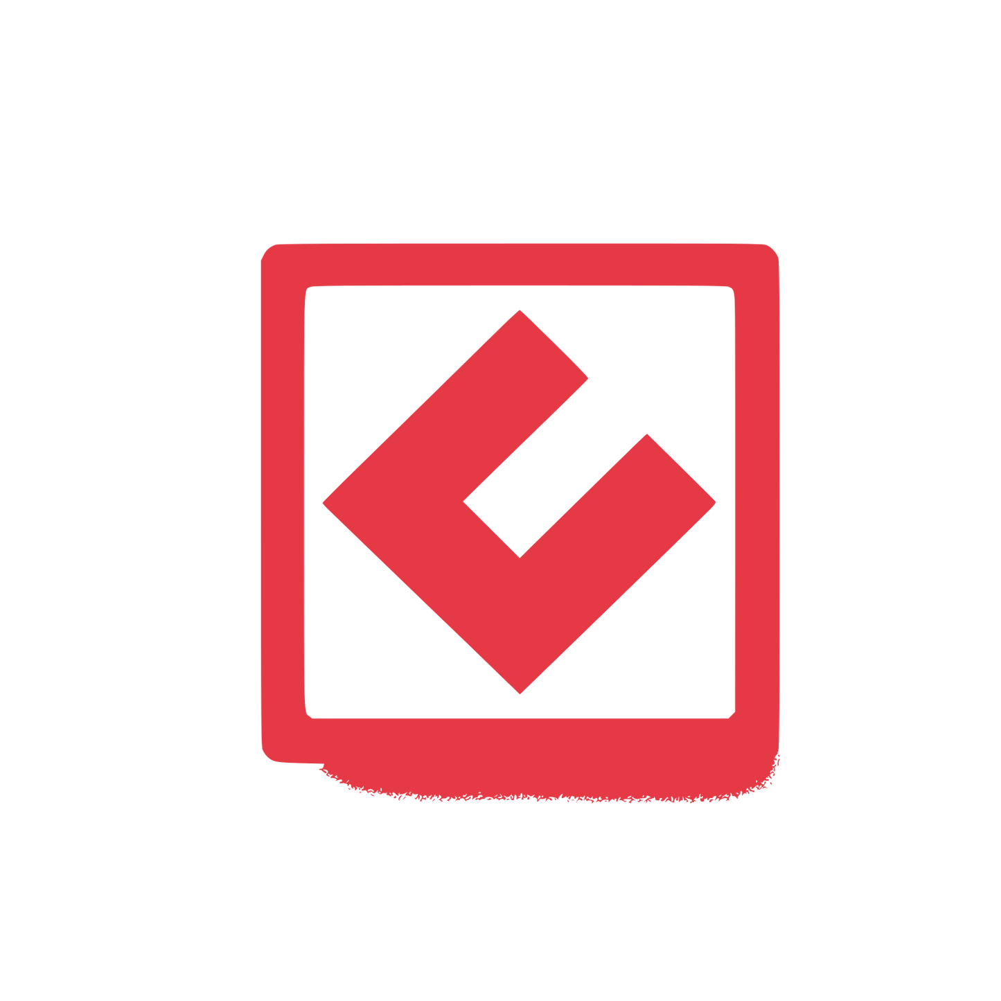 Diamond Rhombus Mosaic Logo #E63946
