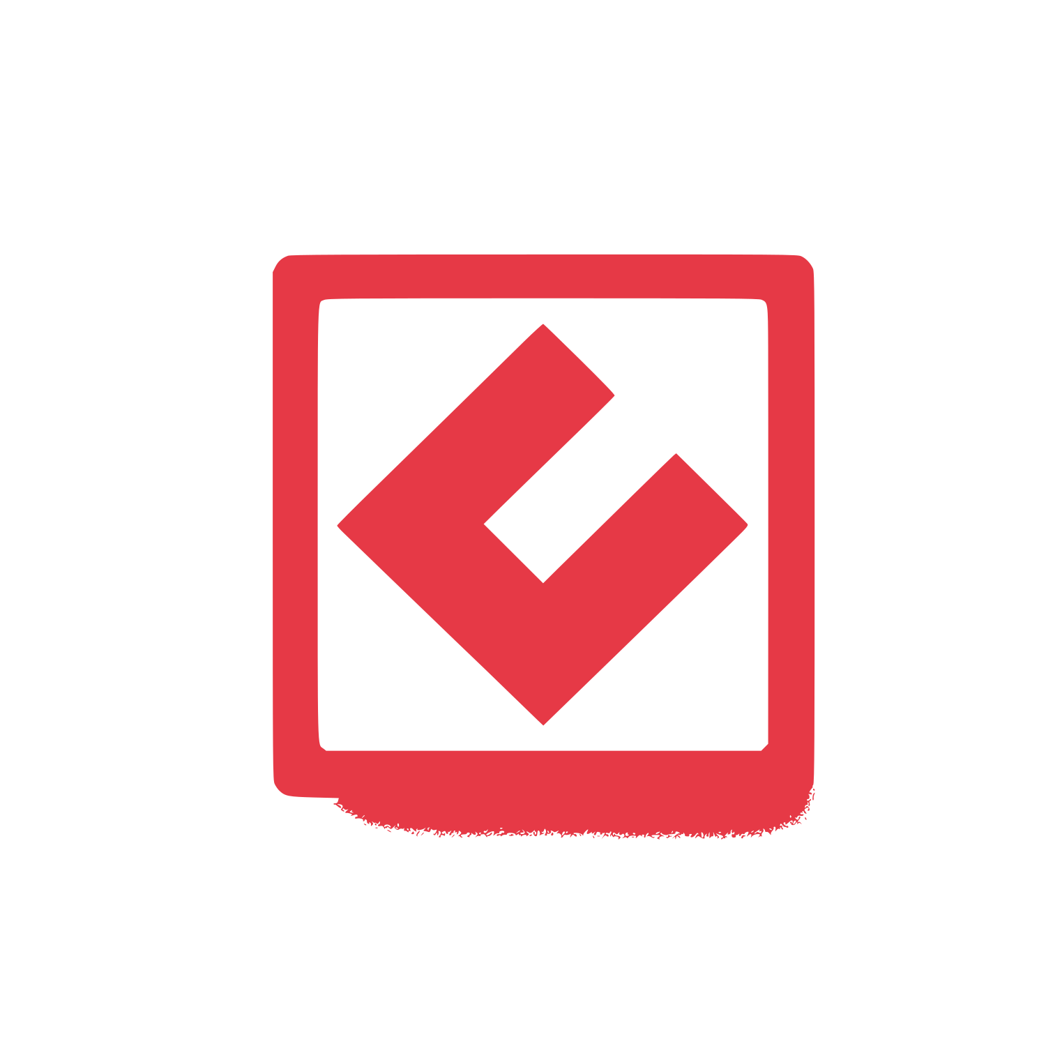Diamond Rhombus Mosaic Logo #E63946