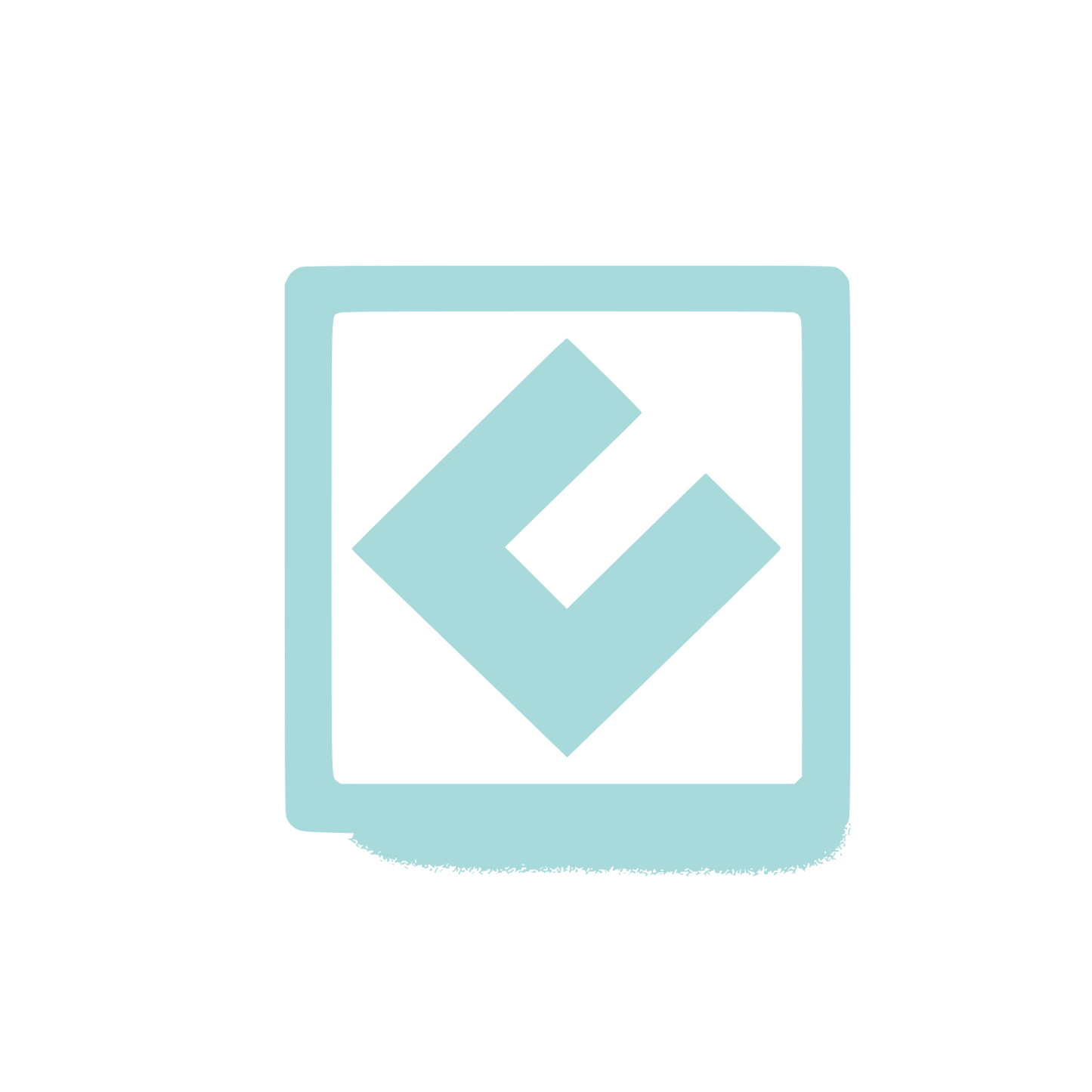 Diamond Rhombus Mosaic Logo #A8DADC