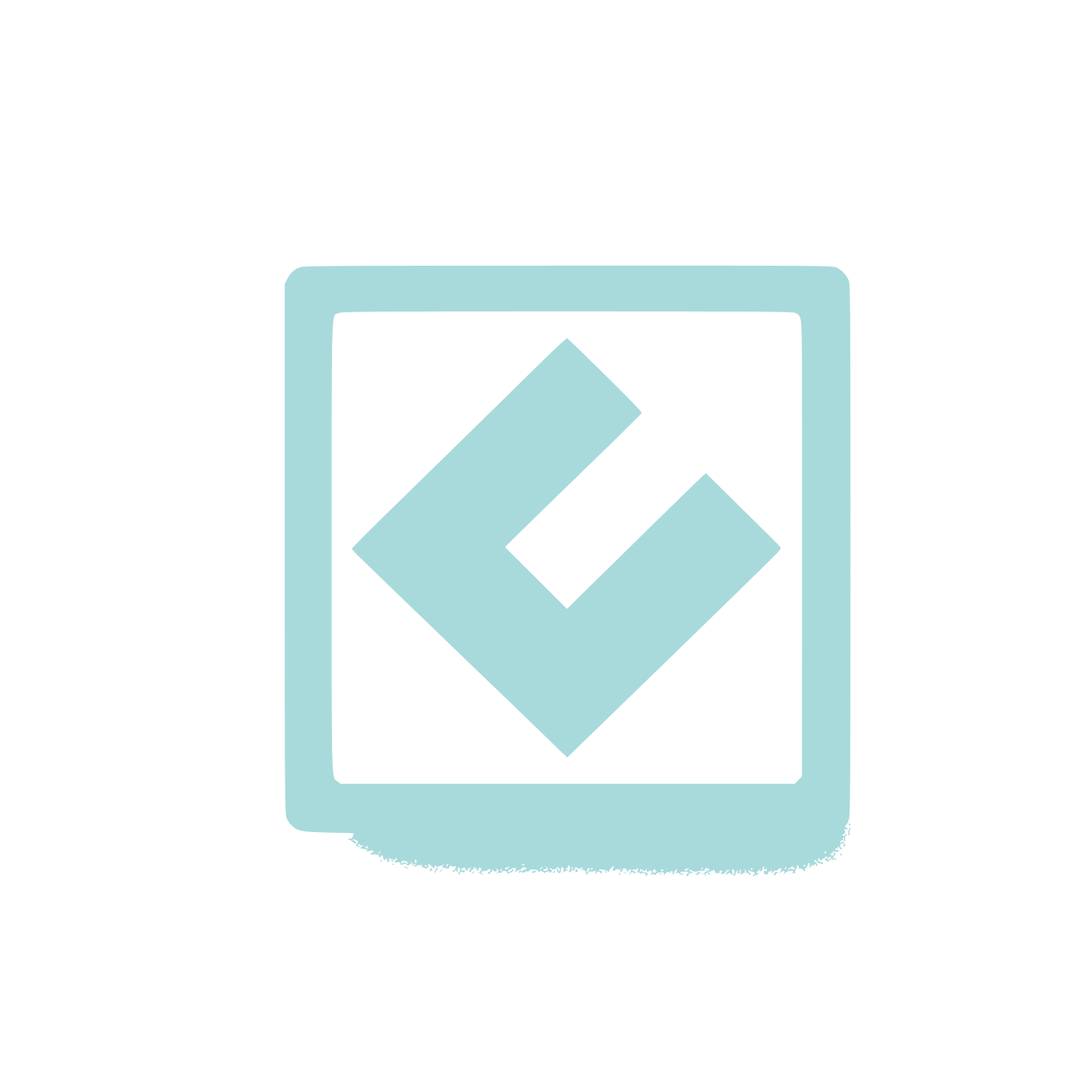 Diamond Rhombus Mosaic Logo #A8DADC