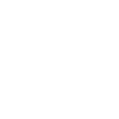 Brutalist Ship Front Logo #ffffff