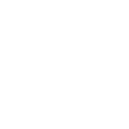 Rocket Launch Circle Logo #ffffff