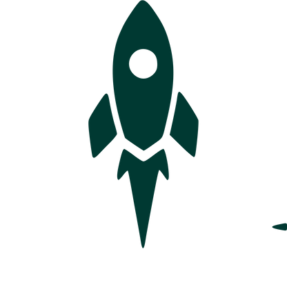 Rocket Launch Logo #003932