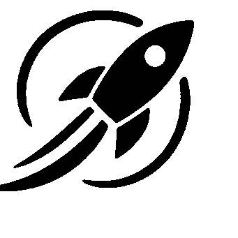 Rocket Launch Circle Logo