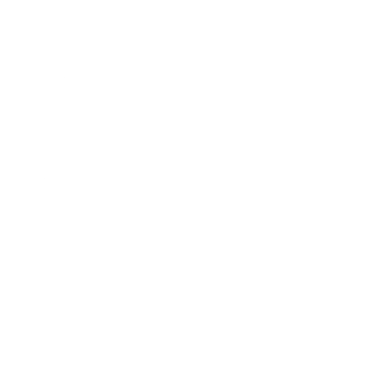 Rocket Launch Circle Logo #ffffff