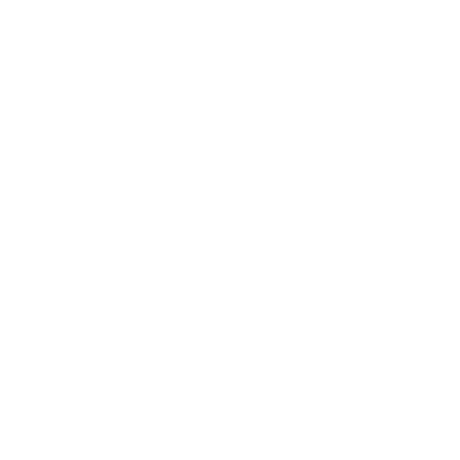 Rocket Launch Circle Logo #ffffff