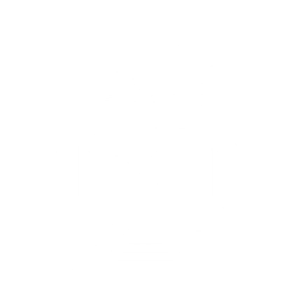 Train Front View Logo #ffffff