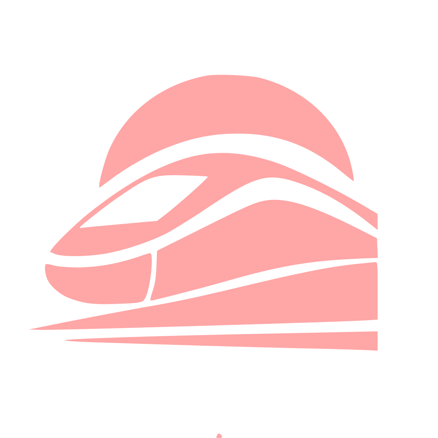 High Speed Train Logo #ffa6a6
