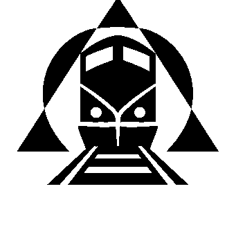 Train Front Overlap Logo