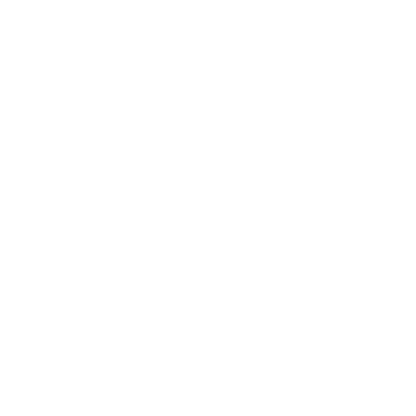 Layered Overlap Train Logo #ffffff