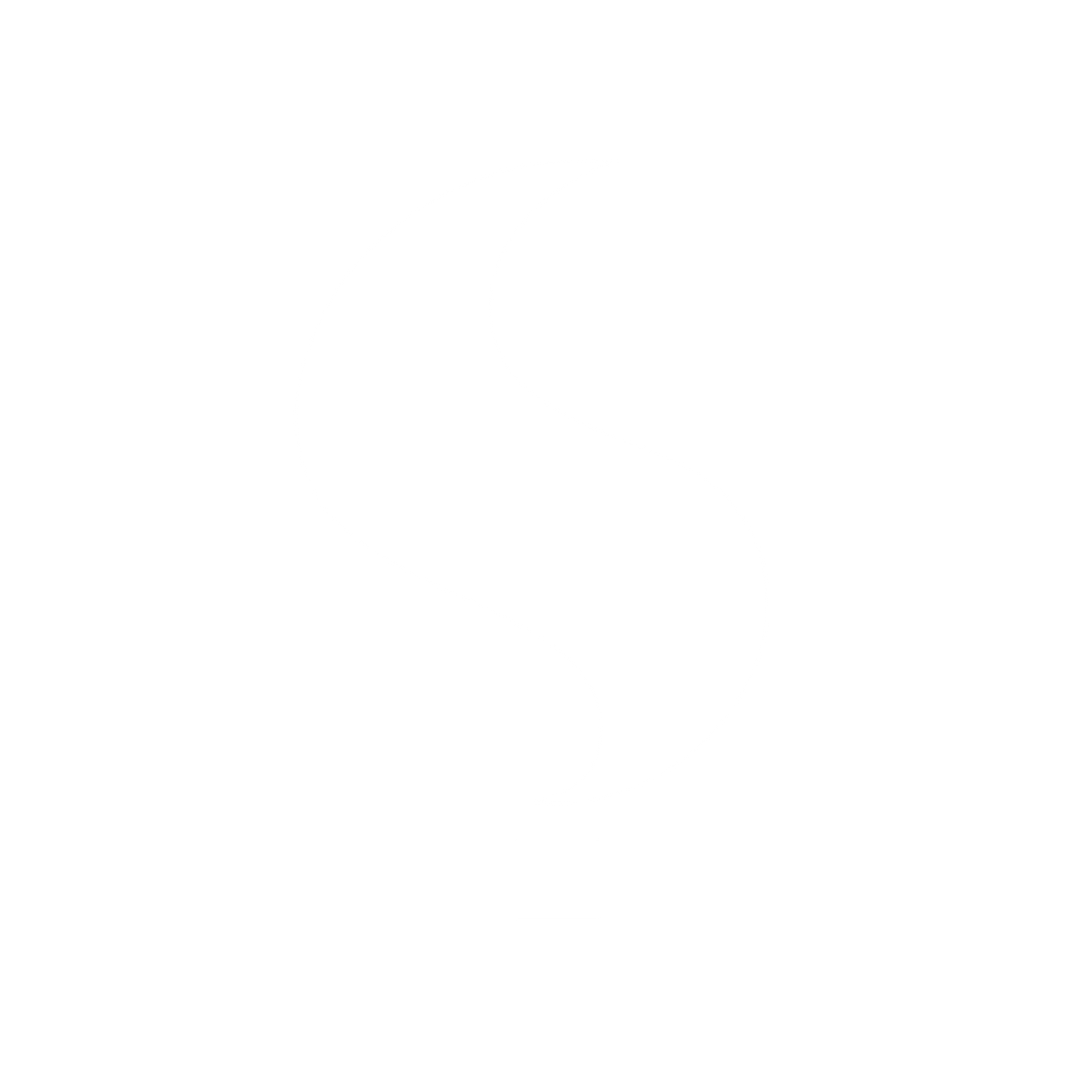 Flame Swirl Question Mark Logo #ffffff