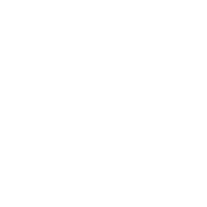 Flame Swirl Question Mark Logo #ffffff
