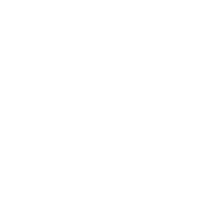 Striped Hot Air Balloon Logo #ffffff