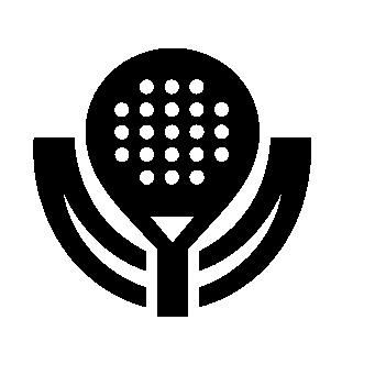 Padel Racket Bold Logo