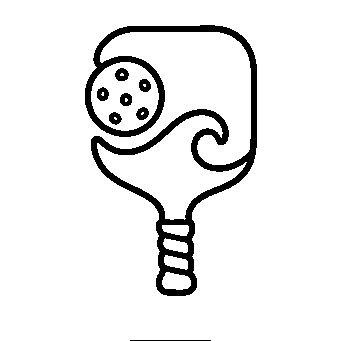 Monoline Pickleball Paddle Logo