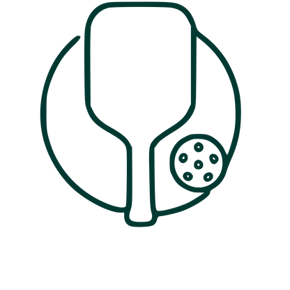Monoline Pickleball Paddle Logo #003932