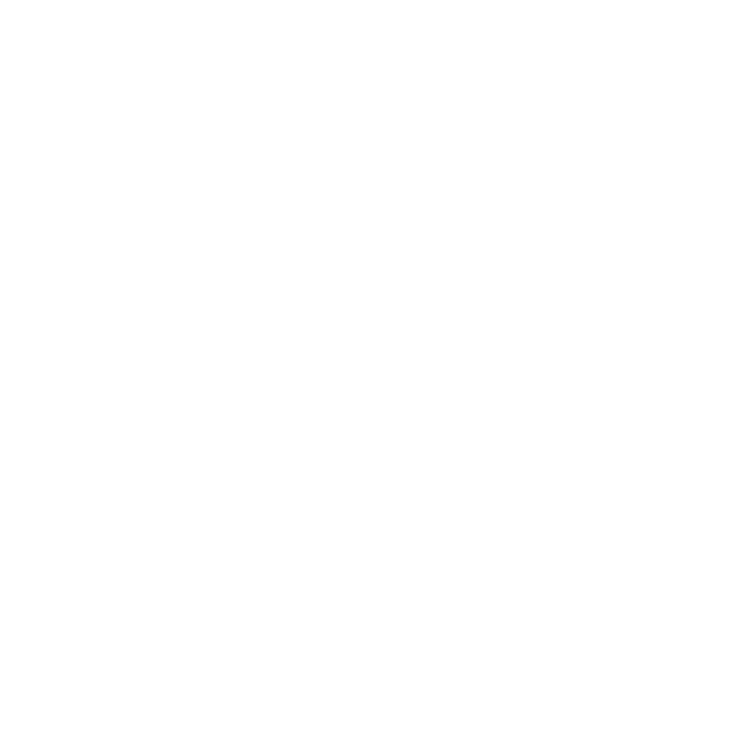 Hand Climbing Hold Logo #ffffff