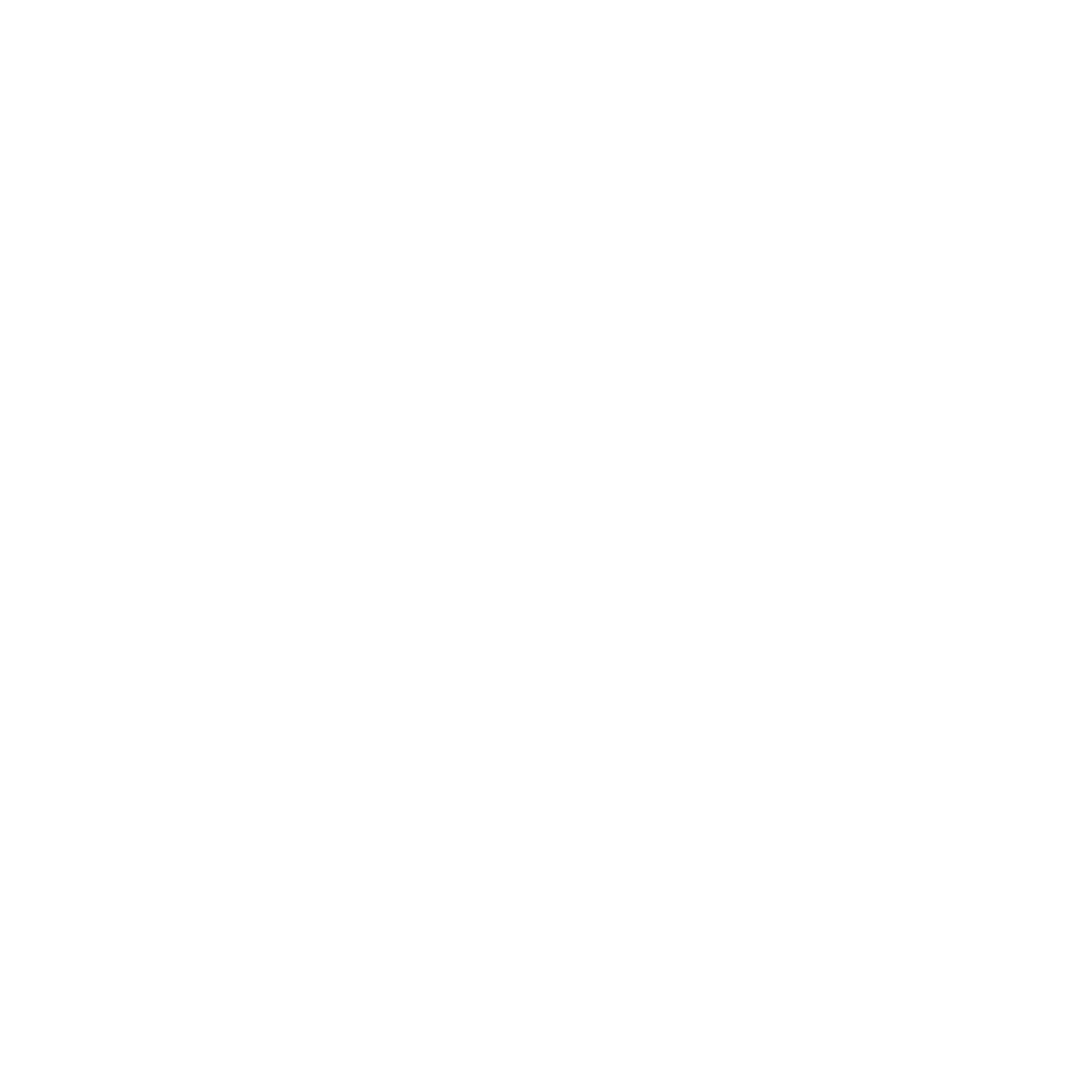 Climbing Hold Mountain Logo #ffffff
