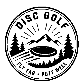 Disc Golf Badge Logo