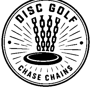 Disc Golf Chains Badge Logo