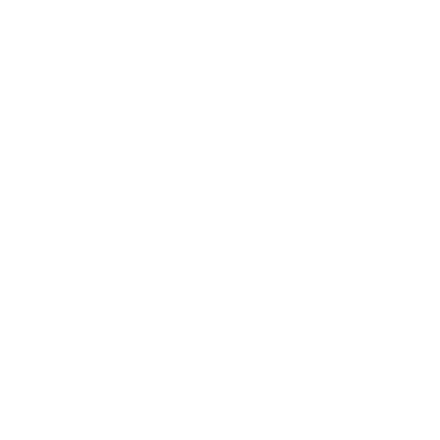 Disc Golf Chains Badge Logo #ffffff