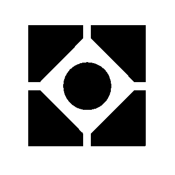 Bauhaus Circle Diamond Logo