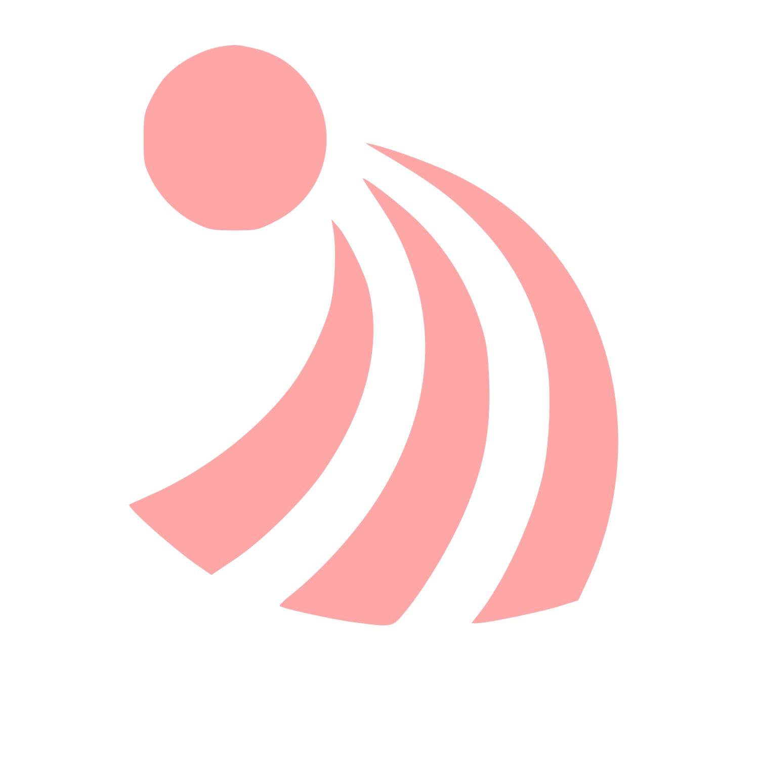 Bauhaus Spikeball Player Logo #ffa6a6