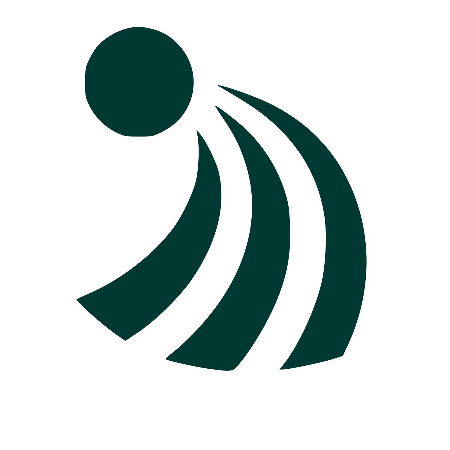 Bauhaus Spikeball Player Logo #003932