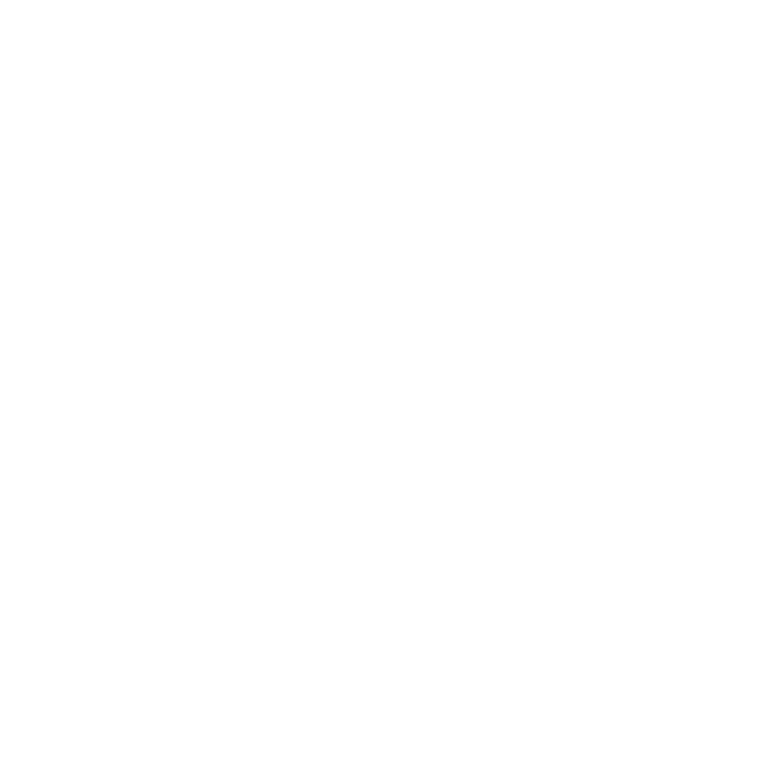 Bauhaus Person Circle Logo #ffffff