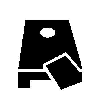 Cornhole Board Toss Logo